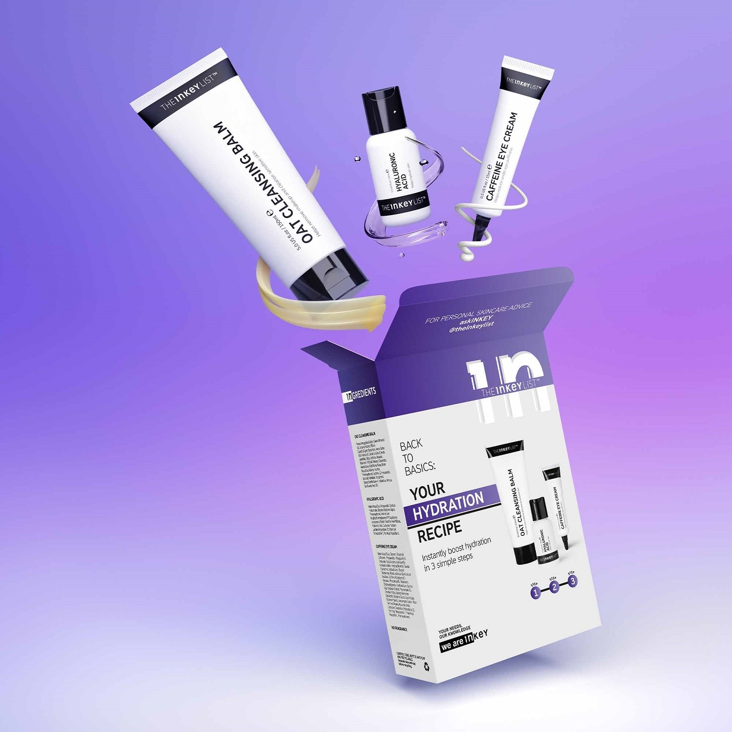 HYDRATION HEROS SKINCARE SET (SET HIDRATANTE FACIAL)